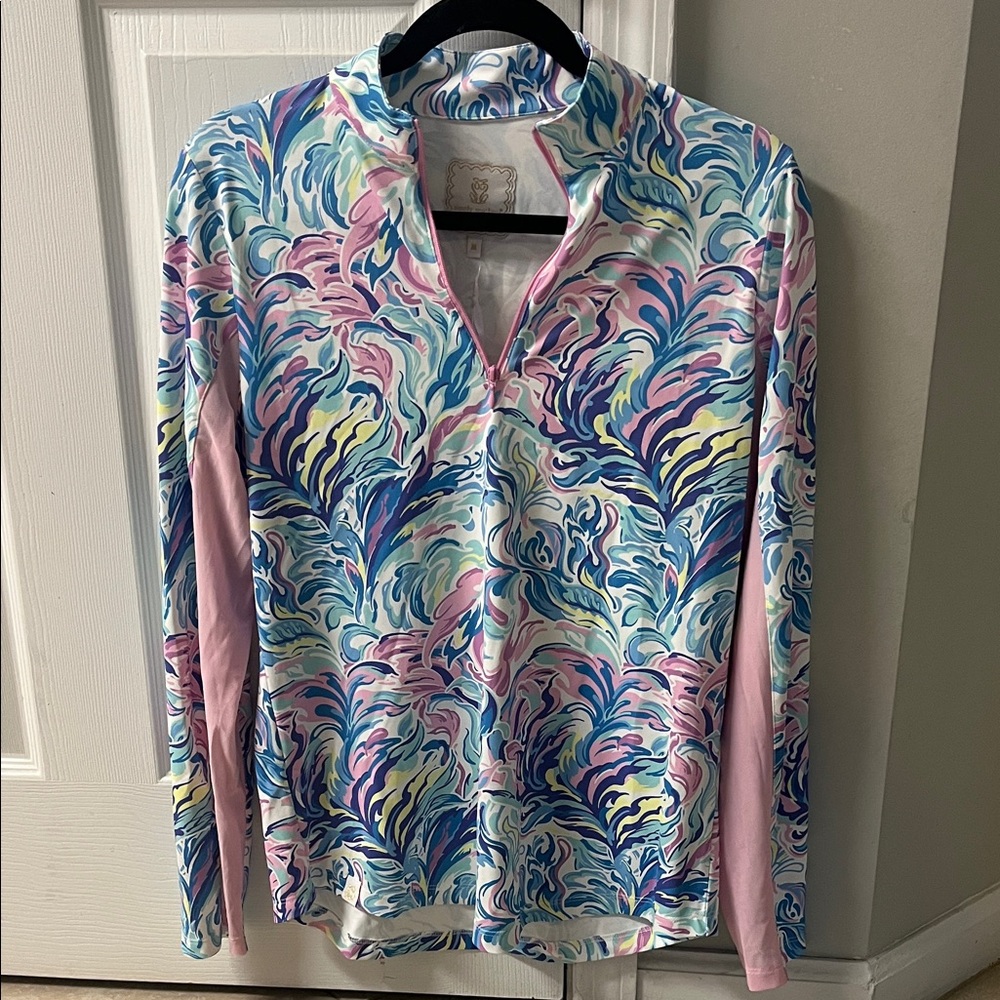 Simply Southern Multicolor Swim Top